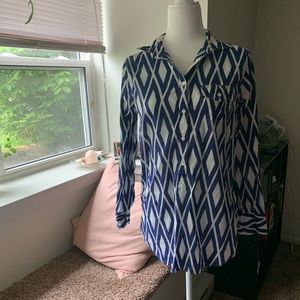 Light weight button down shirt